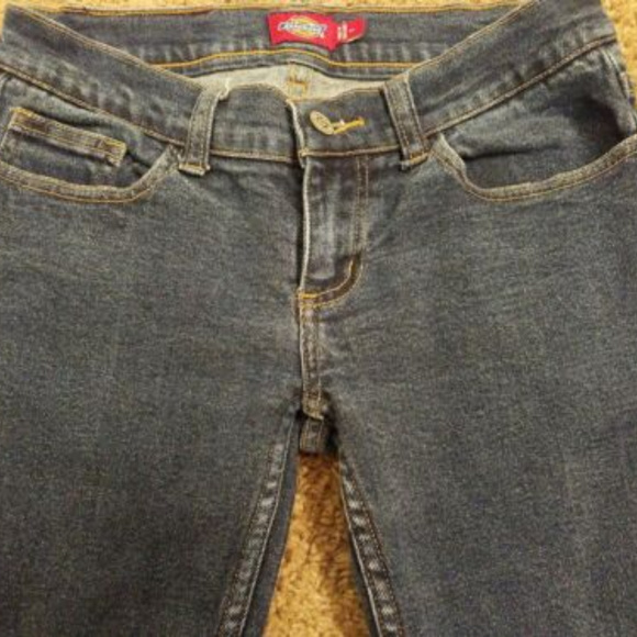 DICKIES Women's Flare Low Rise Stretch Jeans Sz 5 - Picture 4 of 7